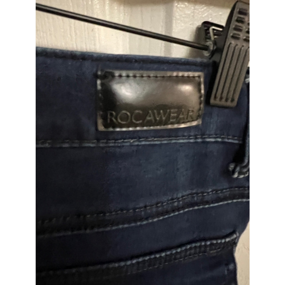 Women's Y2K Rocawear Blue Jeans Size 5 EUC Preowned - Picture 8 of 11